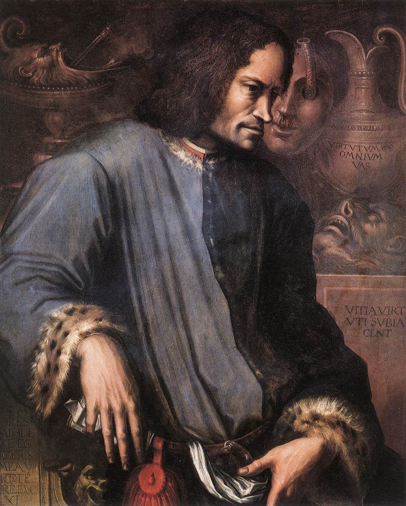 Portrait de Laurent de Médicis par Giorgio Vasari